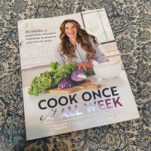 Cook Once Eat All Week Cookbook like new OW